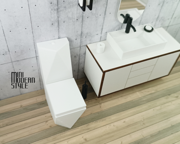 WC da pavimento monoblocco Diamond - immagine 4
