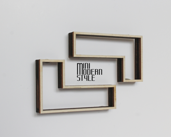 Mensola a L Cher in legno - immagine 5