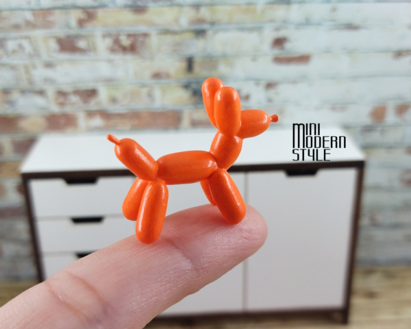 Cane palloncino in resina - immagine 4