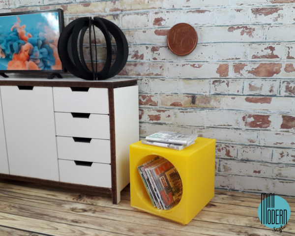 Tavolino Cubic con buco - immagine 8