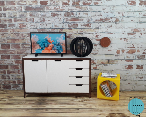 Tavolino Cubic con buco - immagine 3