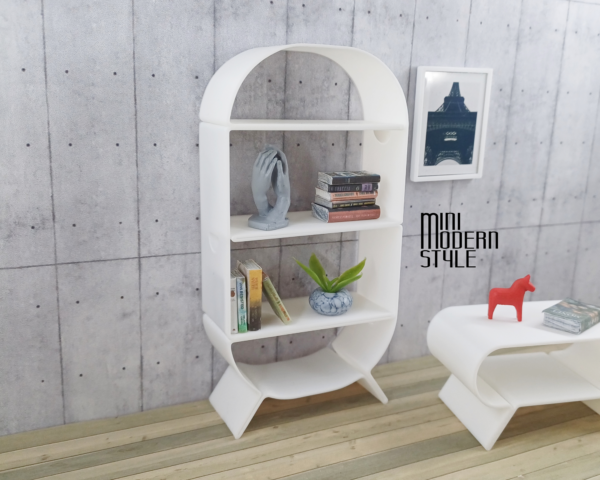 Libreria stondata Felicia - immagine 2