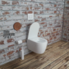 WC sospeso da muro Alyssia - immagine 2