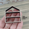Mensola a forma di casa Holly in legno - immagine 7